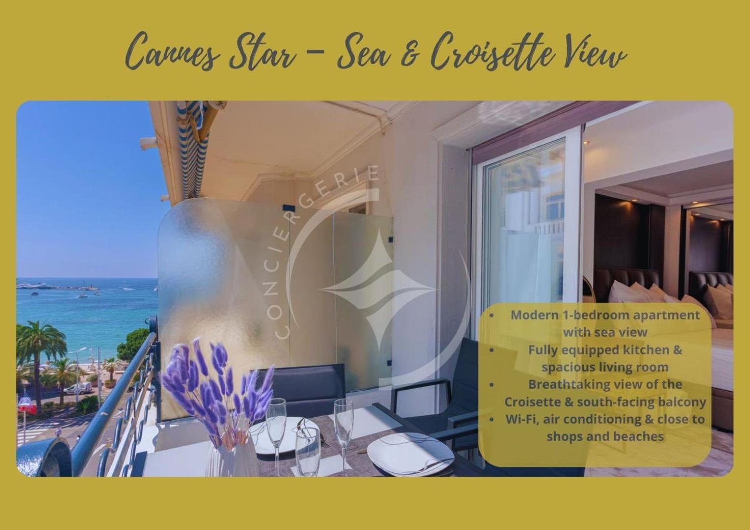Star Croisette - Sea View Appartamento